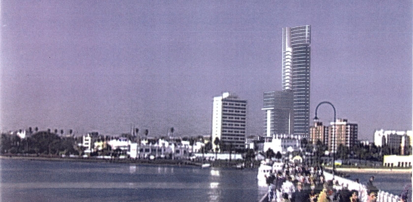 Artist's Impression of Becton's proposed 38-storey tower